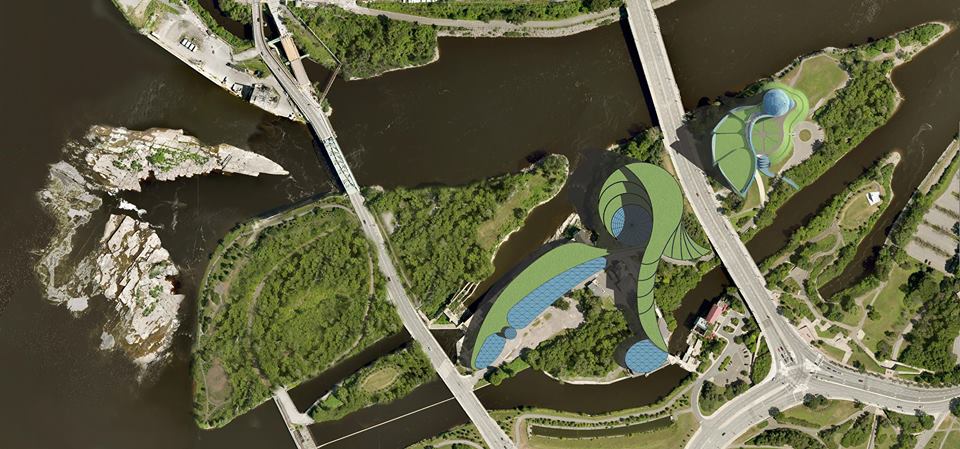 2014 Douglas Cardinal's plans for Asinabka